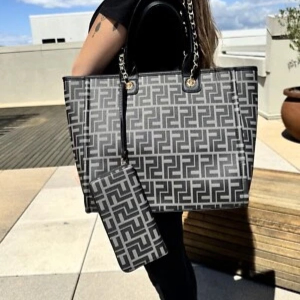 2pc Tote Bag w Wallet NWT - Picture 6 of 7